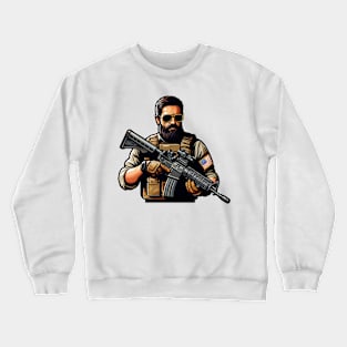 Tactical Man Crewneck Sweatshirt